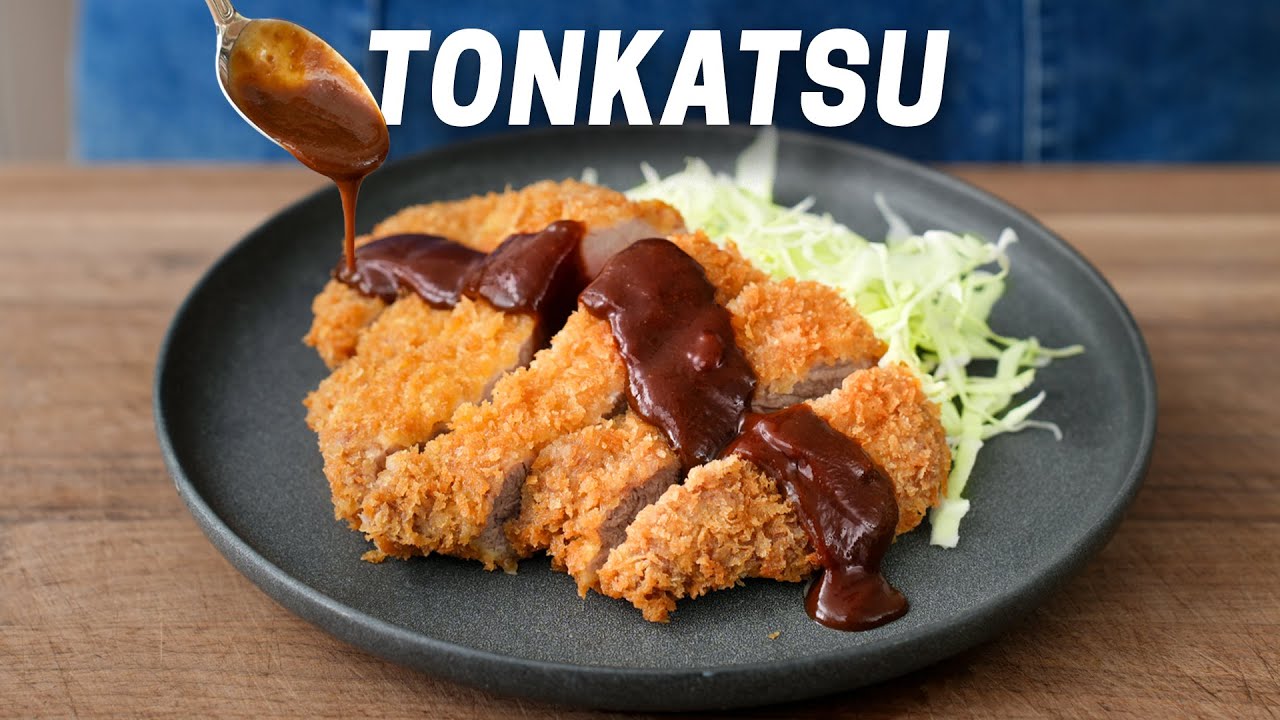 INSANELY Crispy Japanese Pork Chop (Tonkatsu)