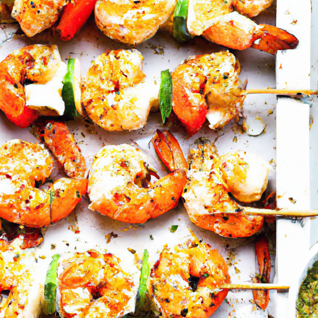 South Beach Diet Recipe: Grilled Shrimp Skewers