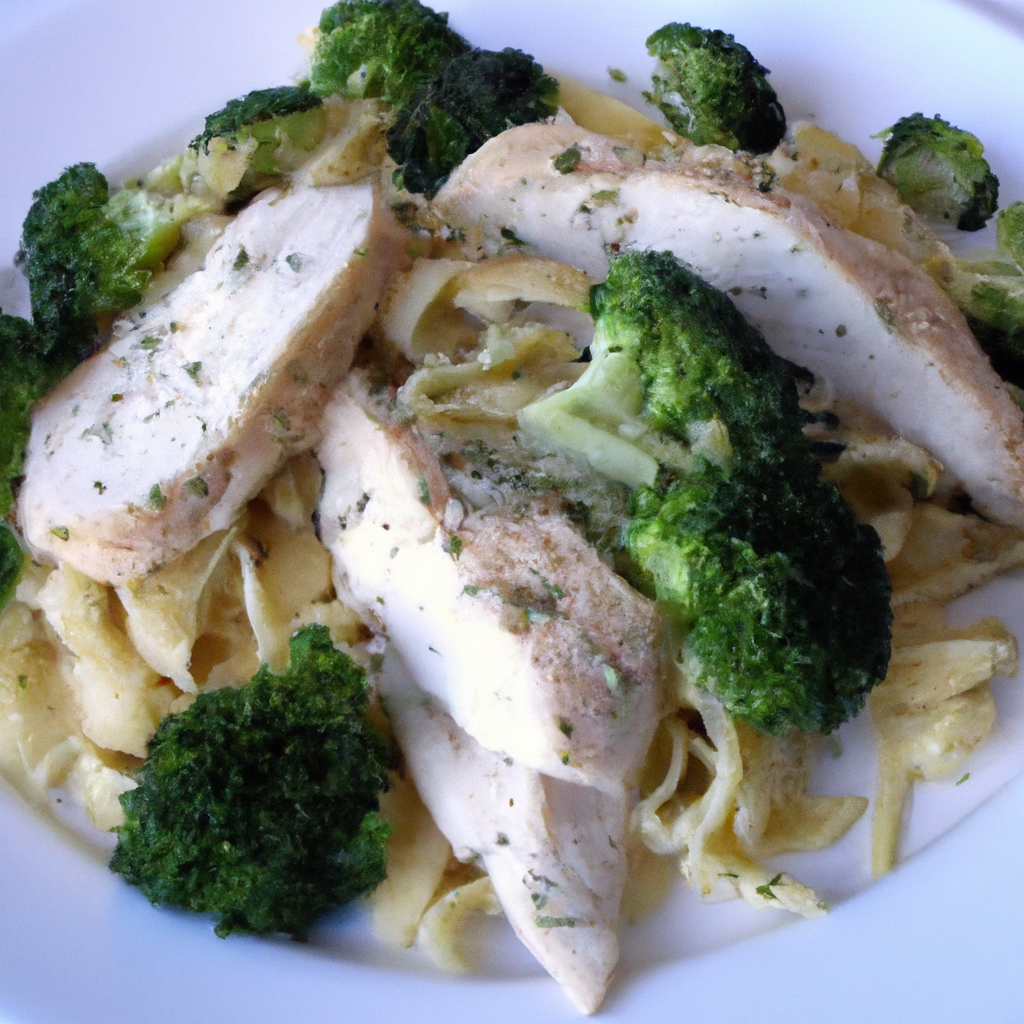 WW Diet Recipe: Chicken And Broccoli Alfredo