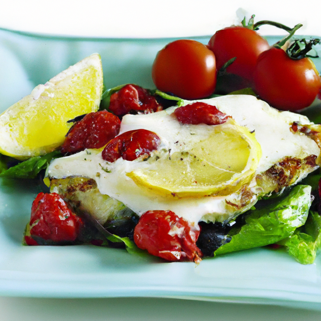 DASH Diet Recipe: Baked Cod With Tomatoes And Olives