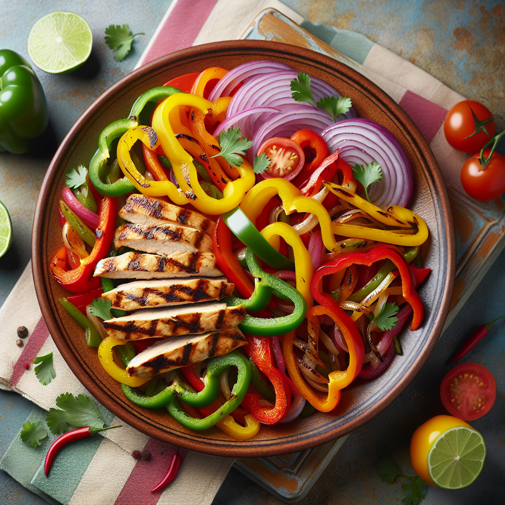 WW Diet Recipe: Grilled Chicken And Vegetable Fajitas