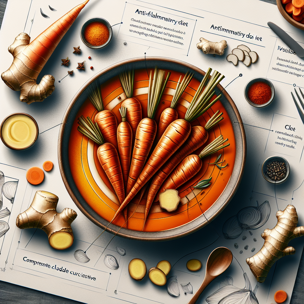 Anti-Inflammatory Diet Recipe: Roasted Carrot And Ginger Soup