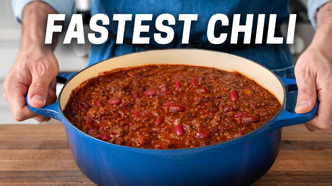 30 Minute Chili With Slow Cooked Flavor