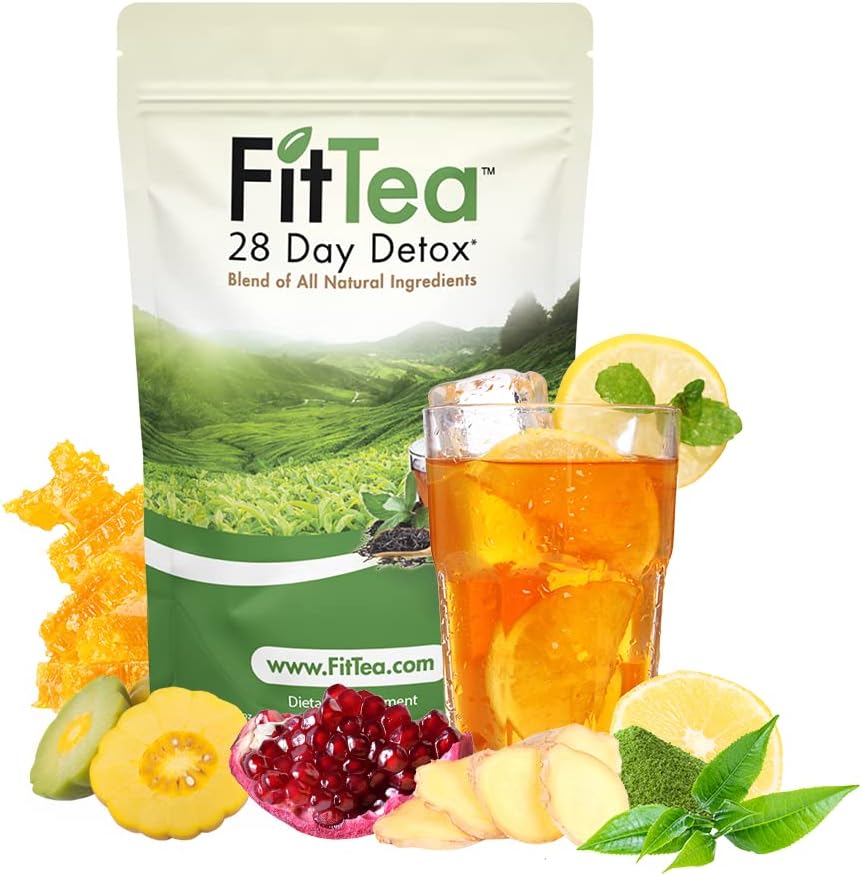 The ORIGINAL Fit Tea 28 Day Detox Tea, Herbal Tea for Colon and Body Cleanse