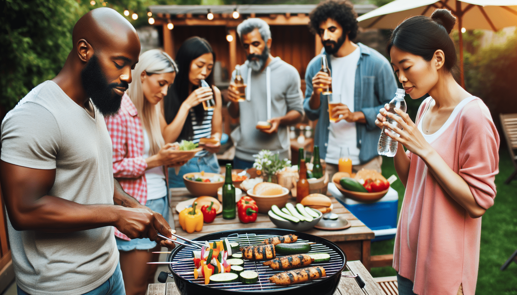 How Can I Avoid Eating Too Much When Im At A Barbecue?