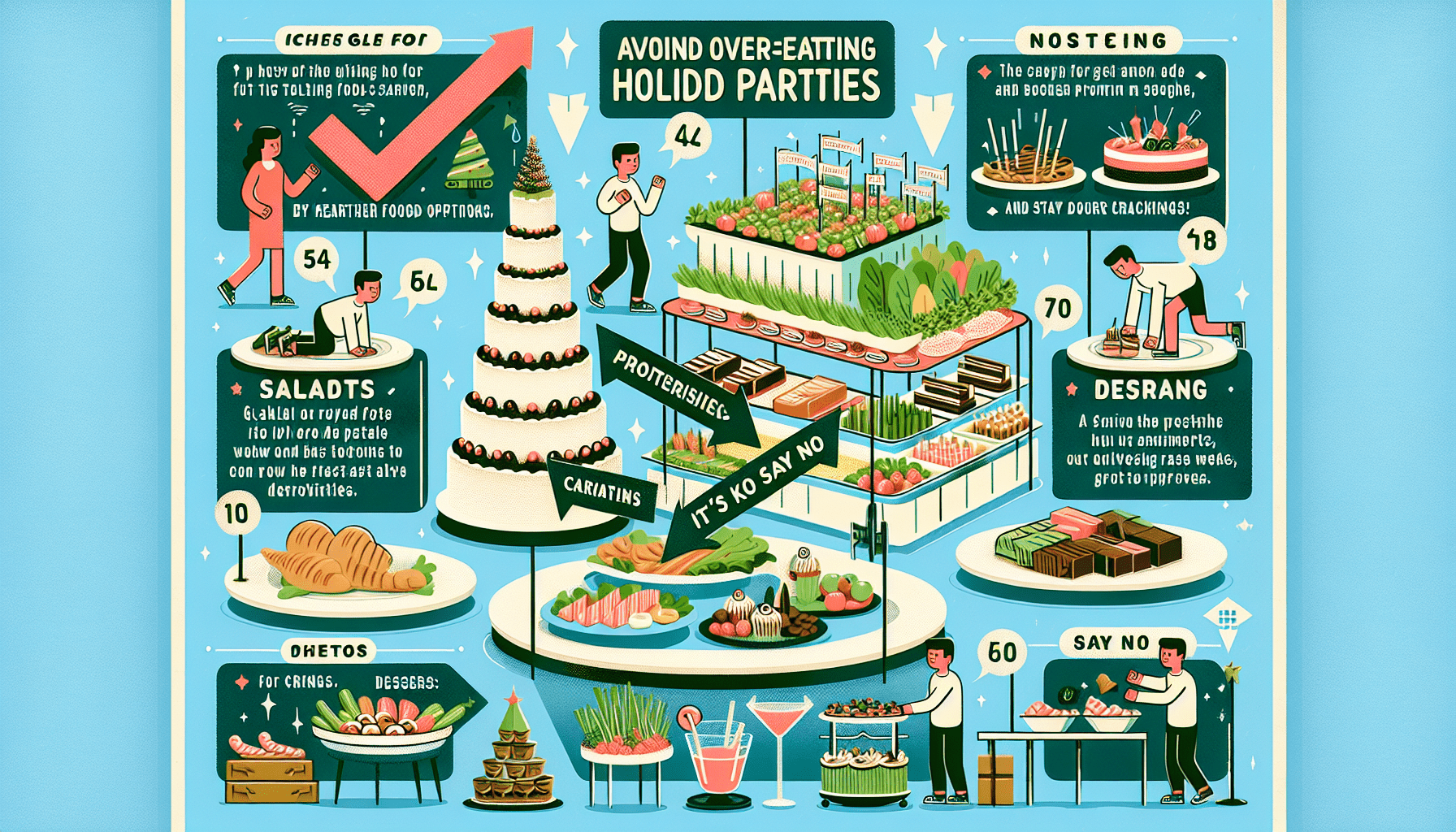 How Can I Avoid Eating Too Much When Im At A Holiday Party?