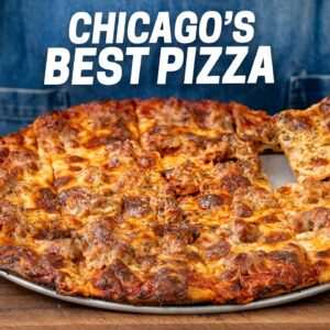 Tavern Style Chicago Thin Crust Pizza