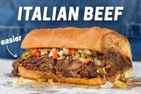 The EASIER + BETTER Way to Make Chicago Italian Beef Sandwiches