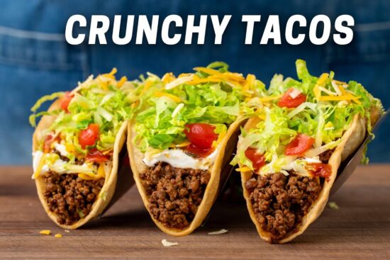 INSANELY CRUNCHY Ground Beef Tacos