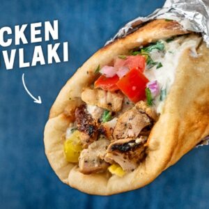 Greek Chicken Souvlaki & 20 Minute Pita