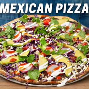 Mexico's Secret Thin Crust Pizza (Tlayuda)