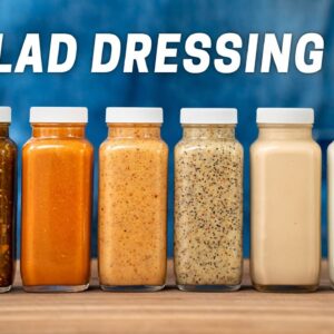 Never Buy Salad Dressing Again (Make These Instead)