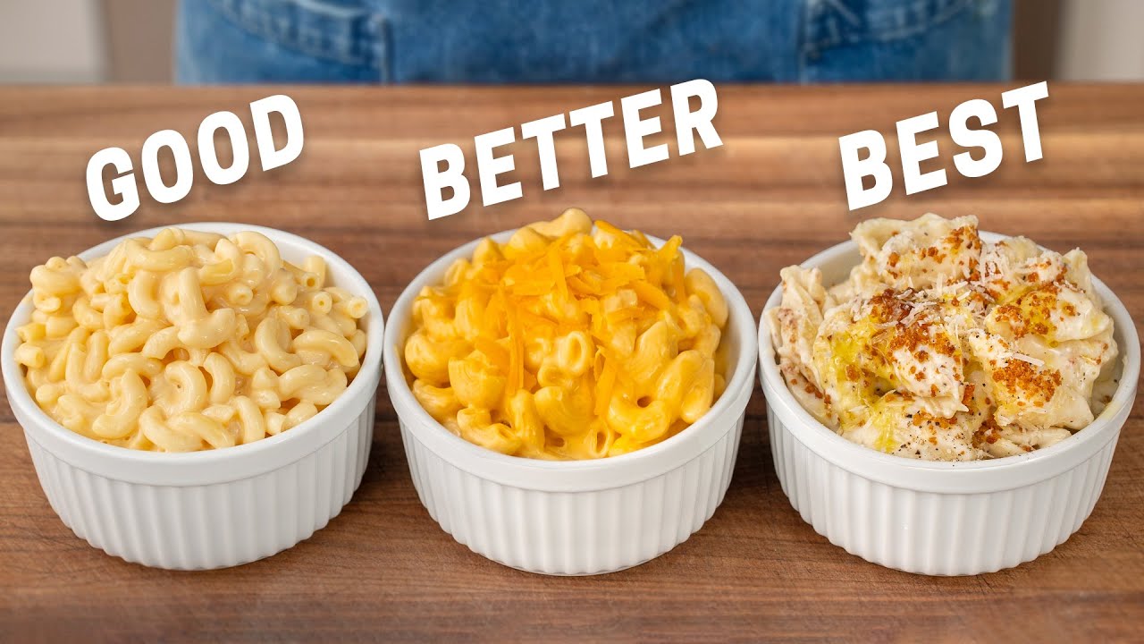 Mac & Cheese 3 Ways