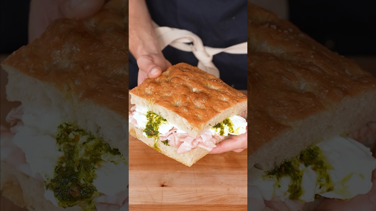 Mortadella Sandwich With Homemade Bread