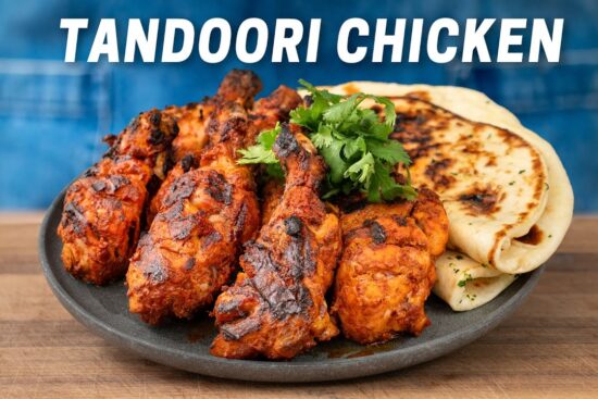 Tandoori Chicken With Easy Garlic Naan