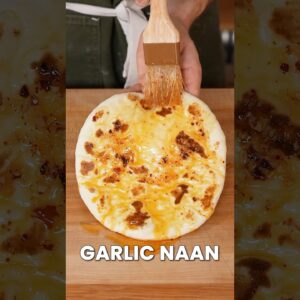 The BEST Garlic Naan Ever