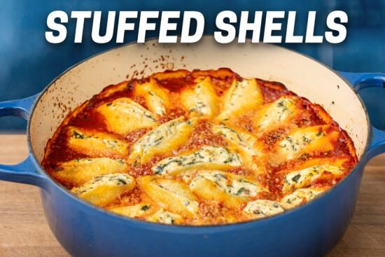 Cheesy Stuffed Shells (Better Than Lasagna)